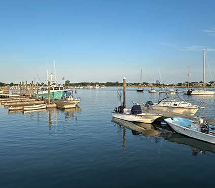 Photo of boats docking