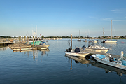 Photo of boats docking