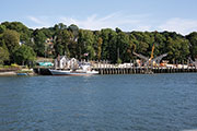 Boat at a dock